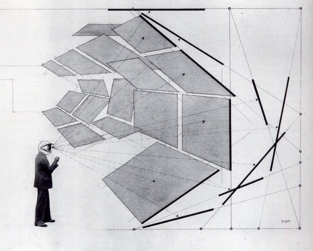 Herbert-Bayer-Diagramme-de-la-vision-etendue-1930 | 