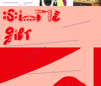 Simple Gift | Un opéra visuel « parlé chanté » de Florent Dubois mis en scène par officeabc avec un libretto de Jill Gasparina, Stephen Knott, Aurèle Nourisson, Joël Riff et Guiral & Domingues.
